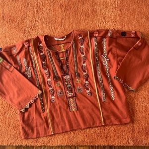 Zara Embroidered Top